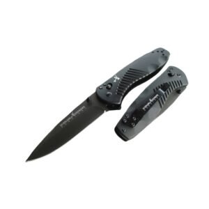 Extreme Survival Pocket Knife Tactical EDC Pocket Knife with Black Coated Blade